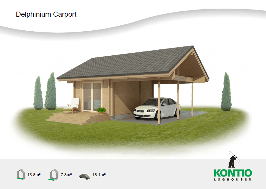 Delphinium carport