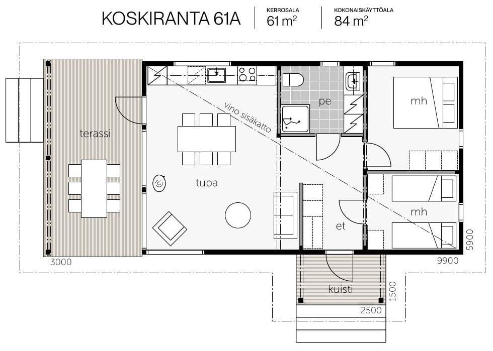 Koskiranta 61 – fotka 1