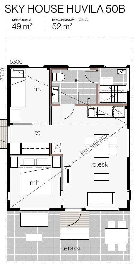 Sky House Huvila 50 – photo 2