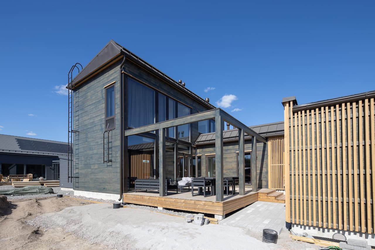 Moderní dřevostavby KONTIO - rodinný dům Hill House