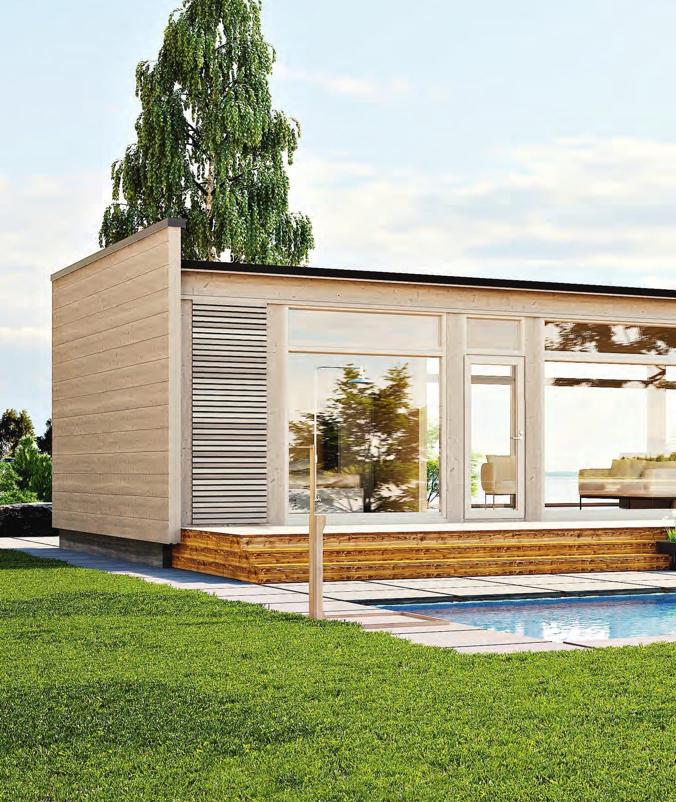 Glass House 100 huvila