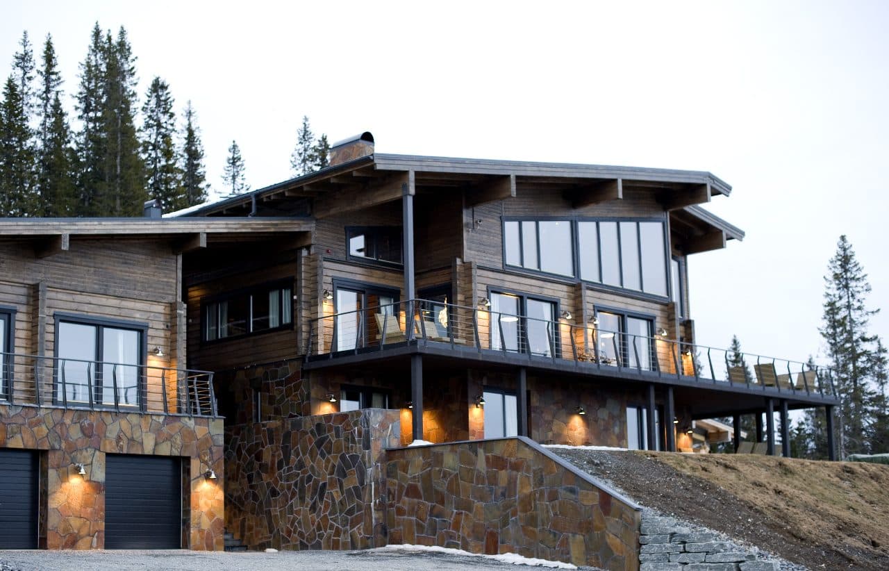 Mountain ski House