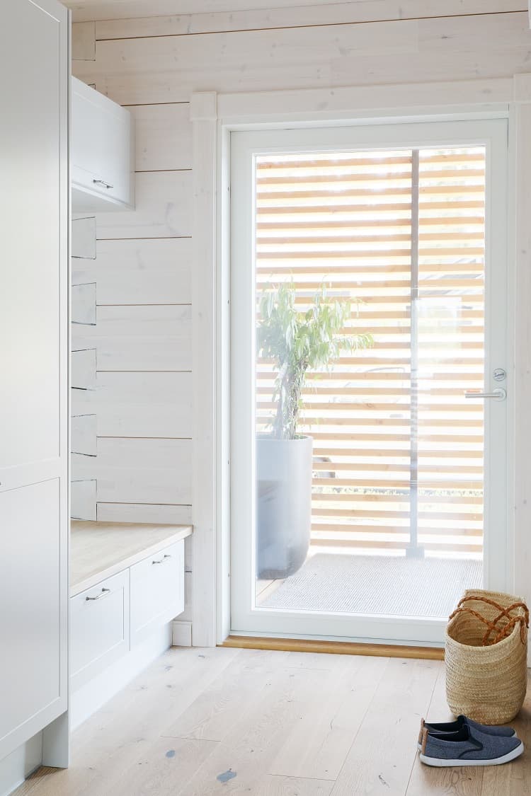 The Toive log home in Mikkeli