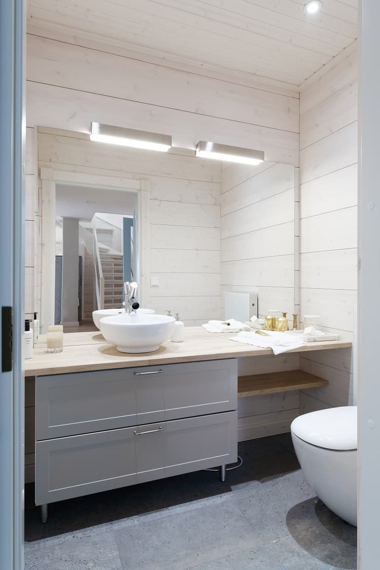 The Toive log home in Mikkeli