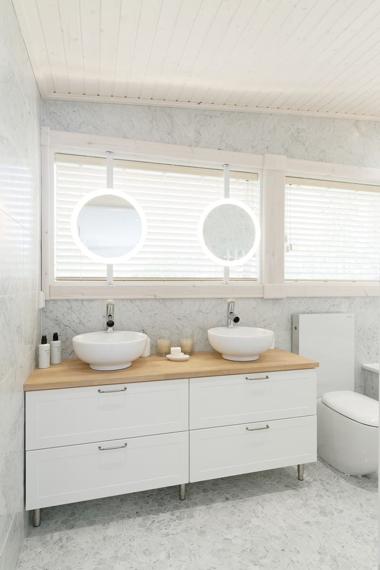 The Toive log home in Mikkeli