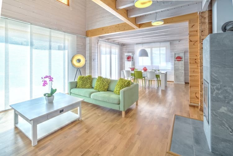 House of the Year 2015 — KONTIO house, living room
