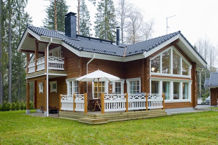 KONTIO Finnish log homes — exterior 6
