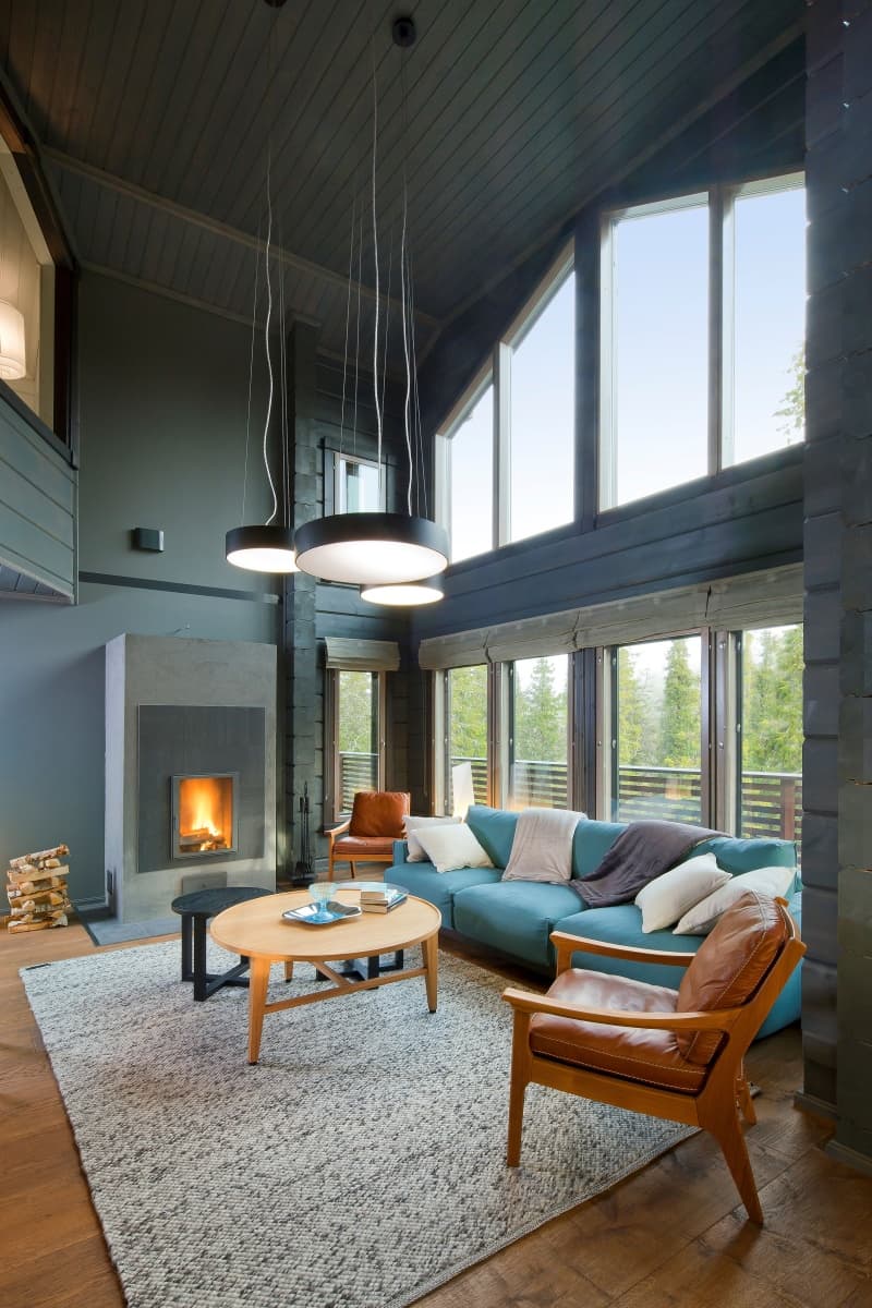 Luxury KONTIO log home — beautiful from every angle