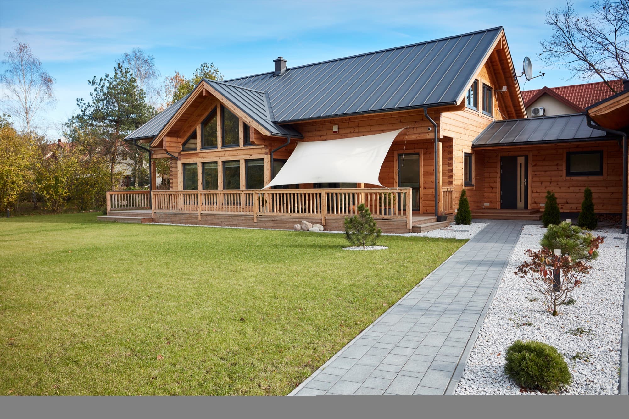 Dřevostavby Kontio Iso-Kajastus, exterior