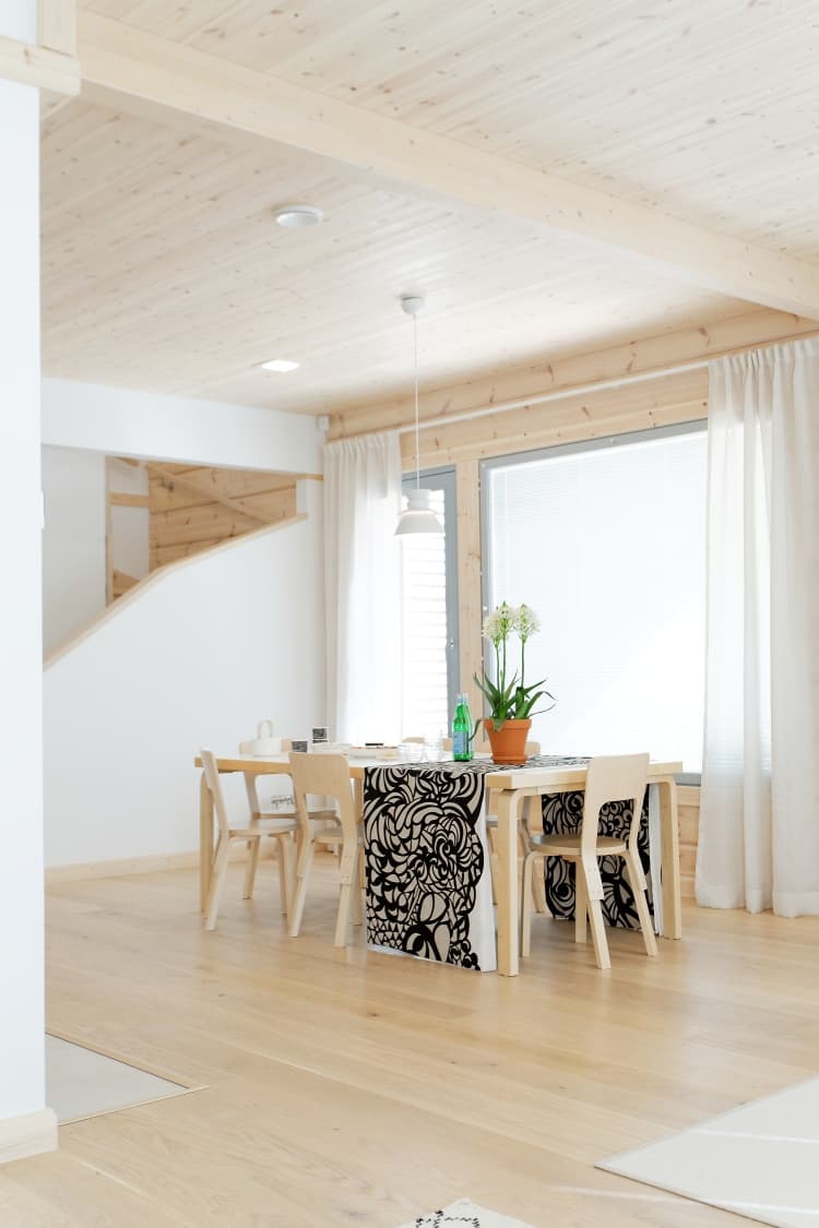 KONTIO log homes, Harunire, dining area 2