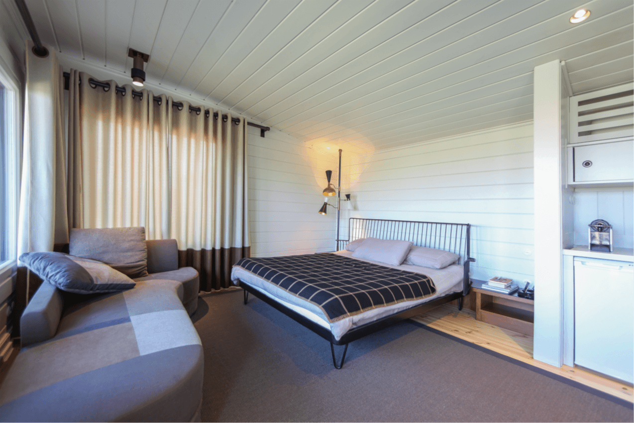 The Hogsara recreational log cabin