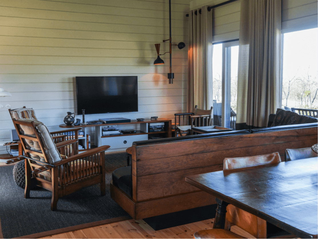 The Hogsara recreational log cabin
