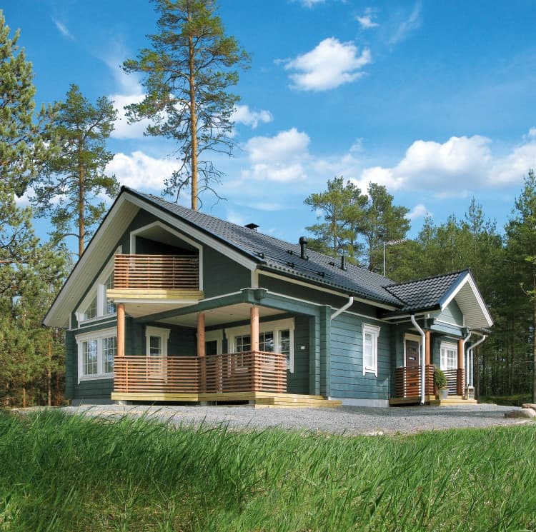 A KONTIO log home for weekend living