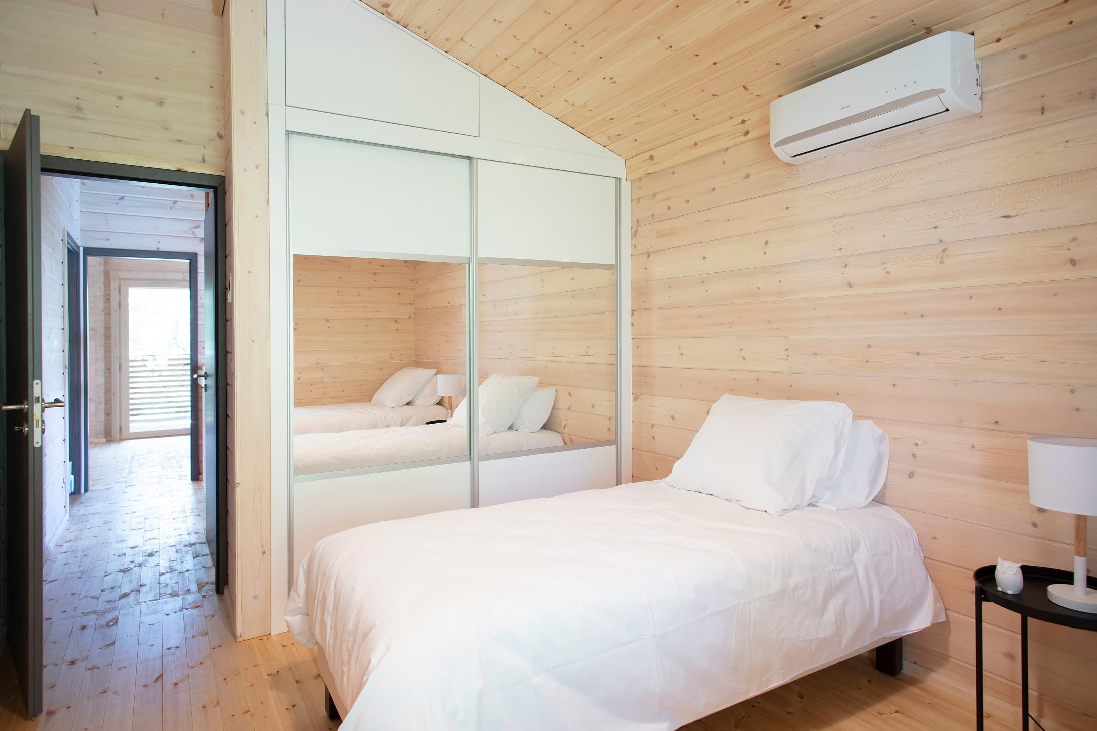 Dřevostavby Kontio Aquitaine, bedroom