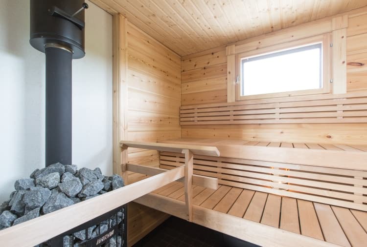 KONTIO log homes, sauna
