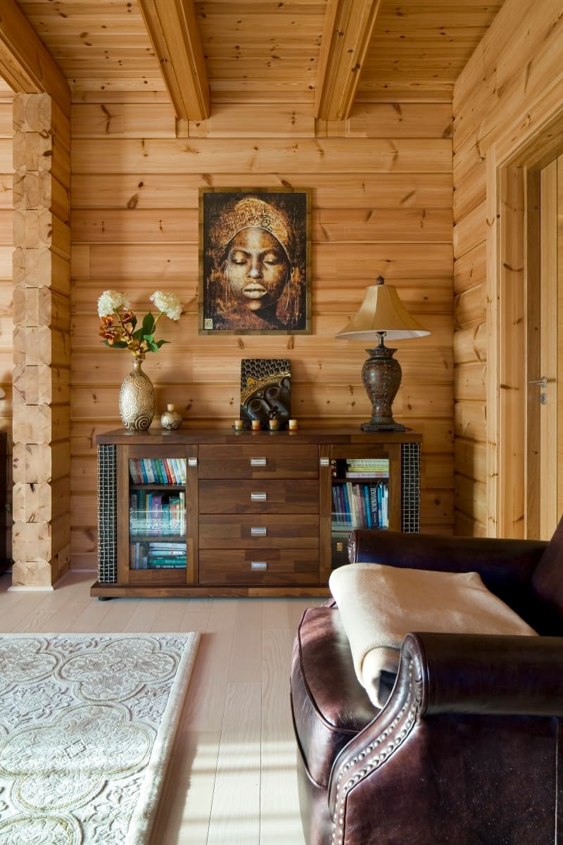 KONTIO log homes, chest of drawers