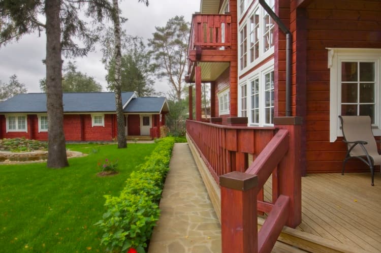 KONTIO log homes, Falun red 11