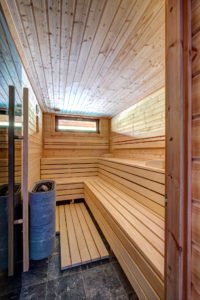 Dřevostavby Kontio bungalov na Moravě sauna