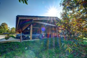 Dřevostavby Kontio bungalov na Moravě exteriér
